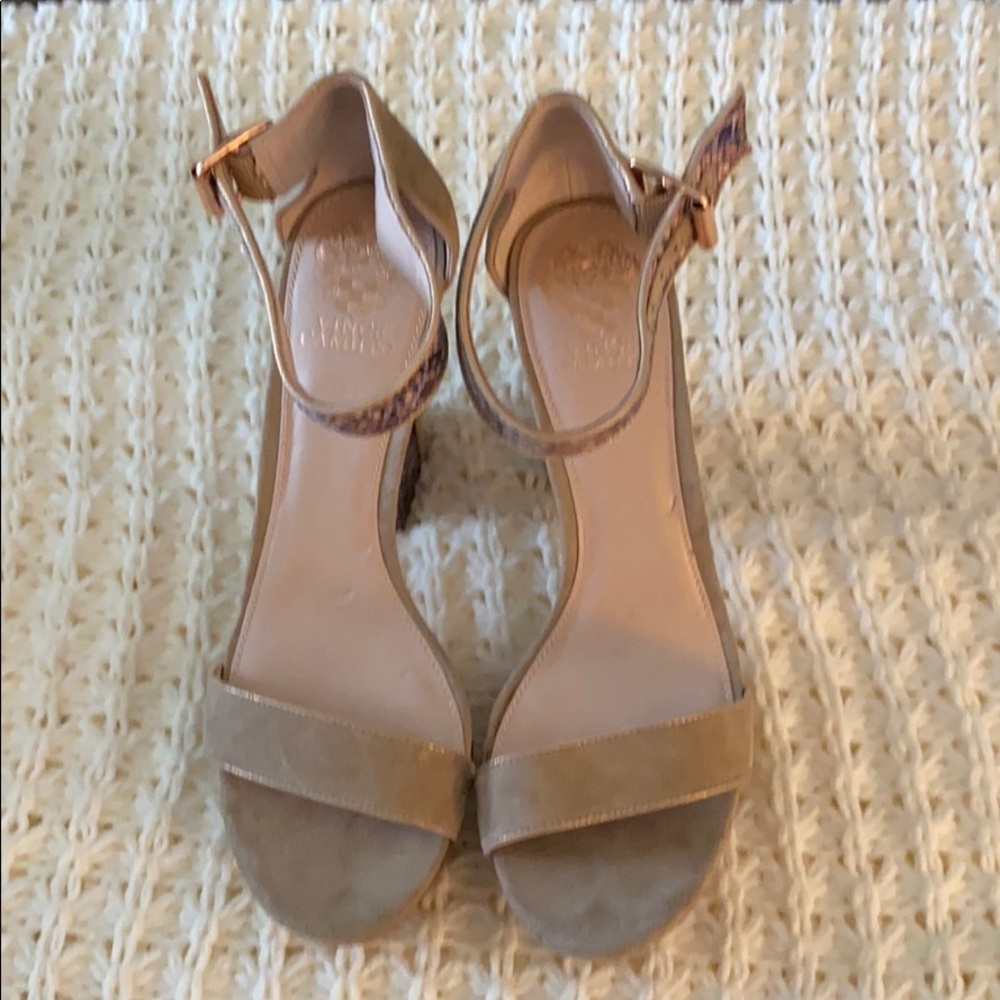 Vince Camino Wedge Strap Heel